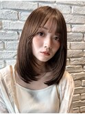 【大人可愛い透明感】