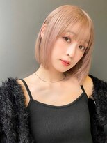 トルネード(TORNADO)&nbsp;切りっぱなしボブ 美髪似合わせカット くびれボブ M2025.7.12