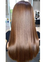 ジーナ 福岡天神(Zina) Caramel Beige × オージュア7STEP髪質改善トリートメント