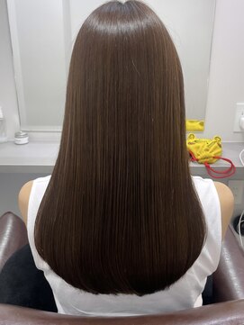 ライア 下北沢(laia) 艶髪暖色カラー【髪質改善 下北沢 トリートメント】