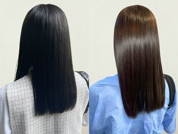 アンティカザサロン(antiqua THE SALON)の写真/髪を傷ませないダメージレス施術に徹底的なこだわり有◎髪質改善×圧倒的な技術力で大人女性のお悩みを解決