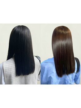 髪を傷ませないダメージレス施術に徹底的なこだわり有◎髪質改善×圧倒的な技術力で大人女性のお悩みを解決