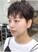 刈り上げベリーショート【福岡 パーマ デジタルパーマ 髪質改善