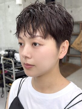 シック(sick) 刈り上げベリーショート【福岡 パーマ デジタルパーマ 髪質改善