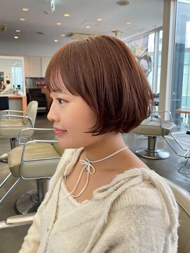 【DIFINO 青山】ショート/ボブ/ライトブラウン