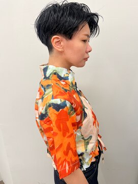 ラウンジ モリオ イケブクロ(Lounge MORIO Ikebukuro) 【morio】綺麗でかっこいい黒髪ショート♪