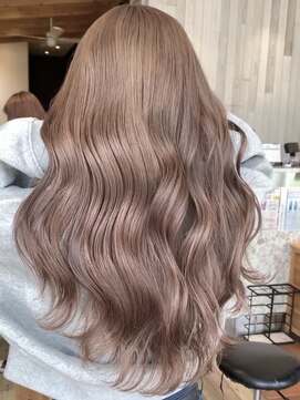 ラグーン(LAGOON) ホワイトミルクティーベージュ/バレイヤージュ/ケアブリーチ