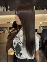 エマノン(EMANON) 福岡天神 髪質改善 ブリーチなしカラー 透明感カラー