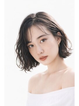 パプス ド コワフュール 川西能勢口店(Pap's de coiffeur) ウェーブボブ/パーマ