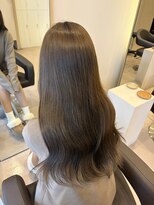 エリスホリエ(Eliss Horie) ブリーチなしダブルカラー×グレージュカラー