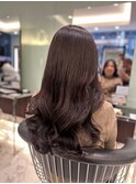 浅子小百合カウンセリング重視◎コテ巻き風パーマ
