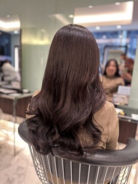 アピッシュ ギンザ(apish ginza) 浅子小百合カウンセリング重視◎コテ巻き風パーマ