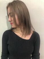 ニール シトロン 名古屋 伏見 丸の内(NEELU citron) 【NEELU_tomoya】 1ブリーチでつくる外国人風グレージュ