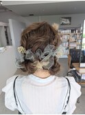 ふわふわシニヨン