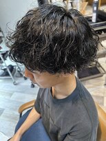 コル アサヒカワ(col asahikawa) 黒髪ウェット×波巻きパーマ