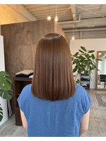 零秒女髪 千里丘店&nbsp;髪質改善で叶える上品な艶ロングヘア艶髪美髪髪質改善カラー艶感