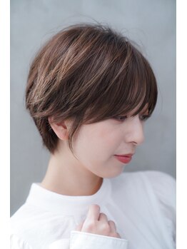 クレオヘア インターナショナル 八丁堀店の写真/負担のかけない白髪染めとハイライトで、憧れの艶髪を叶えるサロンへようこそ★