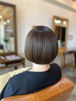 トップヘアー 総社駅南店(TOP HAIR)&nbsp;【レディースヘア／ショートボブ／艶カラー】