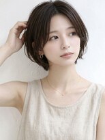 リリアーナ(LILIANA) 池袋 結べるくびれボブ オリーブブラウン ひし形ボブ 丸みボブ