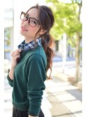 ざっくり可愛いアレンジスタイル