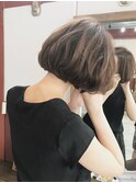ふとした仕草が綺麗な大人の前下がりボブ【Ruufus恵比寿渋谷】