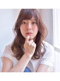 【SPLENDO立花】透明感満点ヌーディーカラー＋脱力系カール