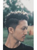 束感ショートアフロ   <理容室><吉祥寺><バーバー>