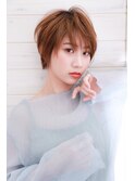 [OCEAN Hair&Life藤原純]ことりベージュベリーショート☆