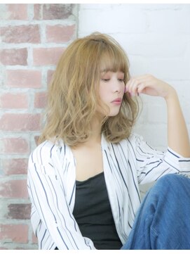 ロンド シャルム 吉祥寺(Lond charme) ハイトーン×ラフウェーブで大人可愛いく♪