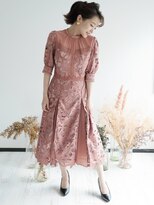 ヘアセット&メイク専門店 カスミ(Kasumi)&nbsp;D-41【レンタルドレス】Lily Brown