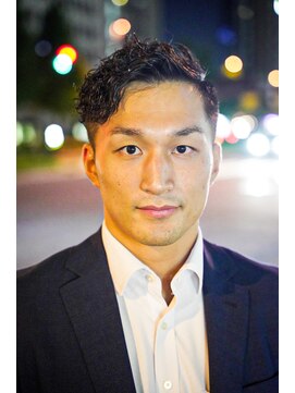 クロムトウキョウ ザ バーバー 新宿本店(CHROM TOKYO the Barber) ビジネススパイラルパーマ　新宿/メンズカット/メンズパーマ