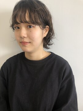 フィルム(FiLMs) 【FiLMs春夏スタイリスト鳥岡 早貴】マッシュウルフパーマ