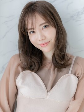 ローマ ギンザ(ROMA Ginza) 【ROMA銀座】大人かわいい/シースルー前髪/レイヤーセミディ