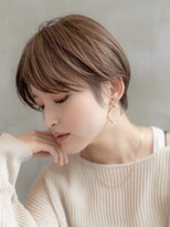 ドットハリス(.Hallis)&nbsp;大人かわいい/小顔ヘア/透明感ベージュ/20代30代40代