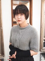 ロア ヘアーコーディネート 四条烏丸店(LoRE hair coordinate)&nbsp;マッシュショート×顔まわりレイヤー／リオン