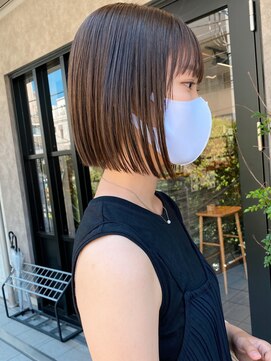 サンド 表参道(sand) 前下がりショートボブ大人可愛い20代30代表参道