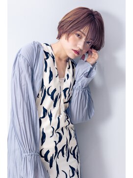 ブリング バイ スノードロップ 吉祥寺(BRING by Snowdrop) ウルフ/マチルダボブ/ピンクベージュ/インナーグレージュ/吉祥寺