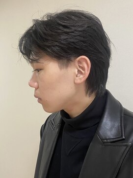 メンズヘア アリエス(men's hair ARIES) シースルーカルマウルフ