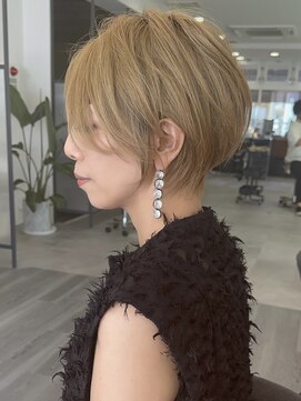 ビューエヒメ(VIEW EHIME) 小顔シフォンベージュ美髪ショート