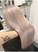 新宿ハイトーンカラー/ミルクティーカラー/ピンクカラー/艶髪