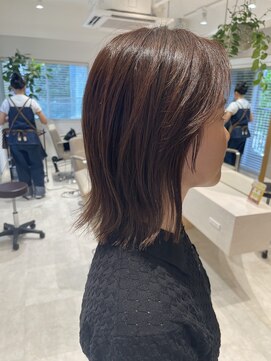 ブラッジ 恵比寿(Bright) 小顔ラフミディアムストレート