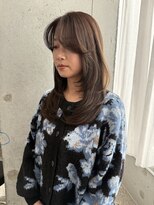 ベンティ(venti)&nbsp;【VENTI 伊藤】上品で色っぽい大人レイヤー×マロンベージュ