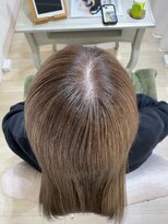 アミュー(amiu) 脱白髪ぼかしハイトーンカラー