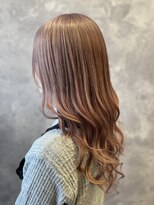 ザ ラブズ ラフズ ヘアー 本店(the loves laughs hair) ピンクベージュ/ダブルカラー/髪質改善トリートメント