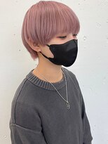 ジルスタジオ(JILL STUDIO)&nbsp;マッシュ×ピンクカラー