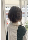 切りっぱなしボブ