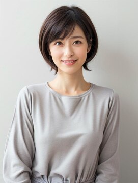 ラ ブレス 梅田茶屋町(LaBless) 艶やか美シルエットショートボブ30代40代50代(梅田)