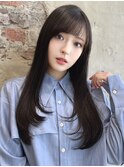 イメチェン/ハッシュカット/フルバング/似合わせカット/韓国ヘア
