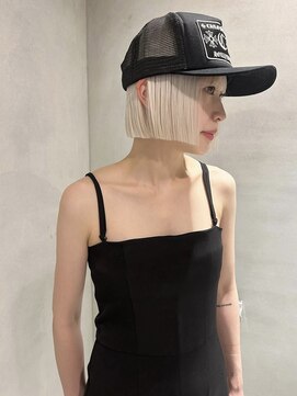 ペレ アネックス 大阪梅田茶屋町店(PELE ANNEX) くびれヘア/アプリコットオレンジ/夏のヘアアレンジ/梅田