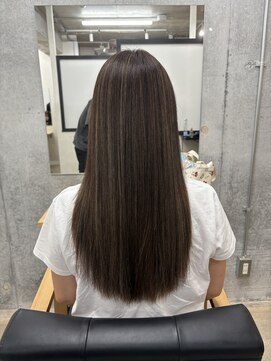 アンフィニ 延岡(Anfini) ハイライト縮毛矯正